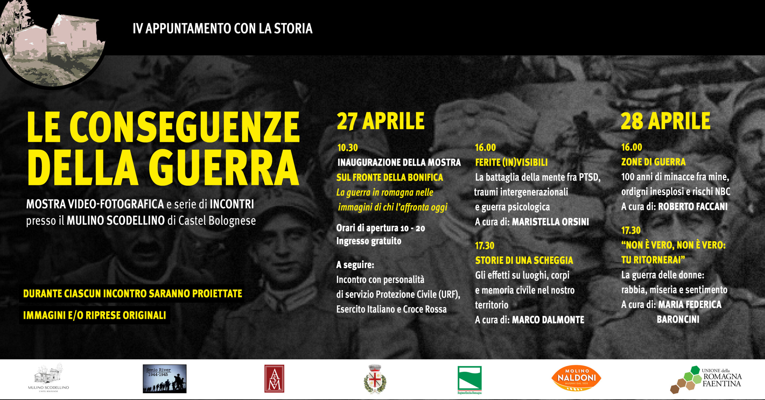le conseguenze della guerra in romagna. mostra fotografica